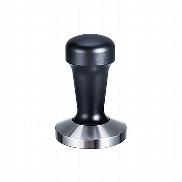 דוחסן 53 נירוסטה שטוח עם ידית עץ של Cafelat דוחסן 53 נירוסטה שטוח עם ידית עץ של Cafelat