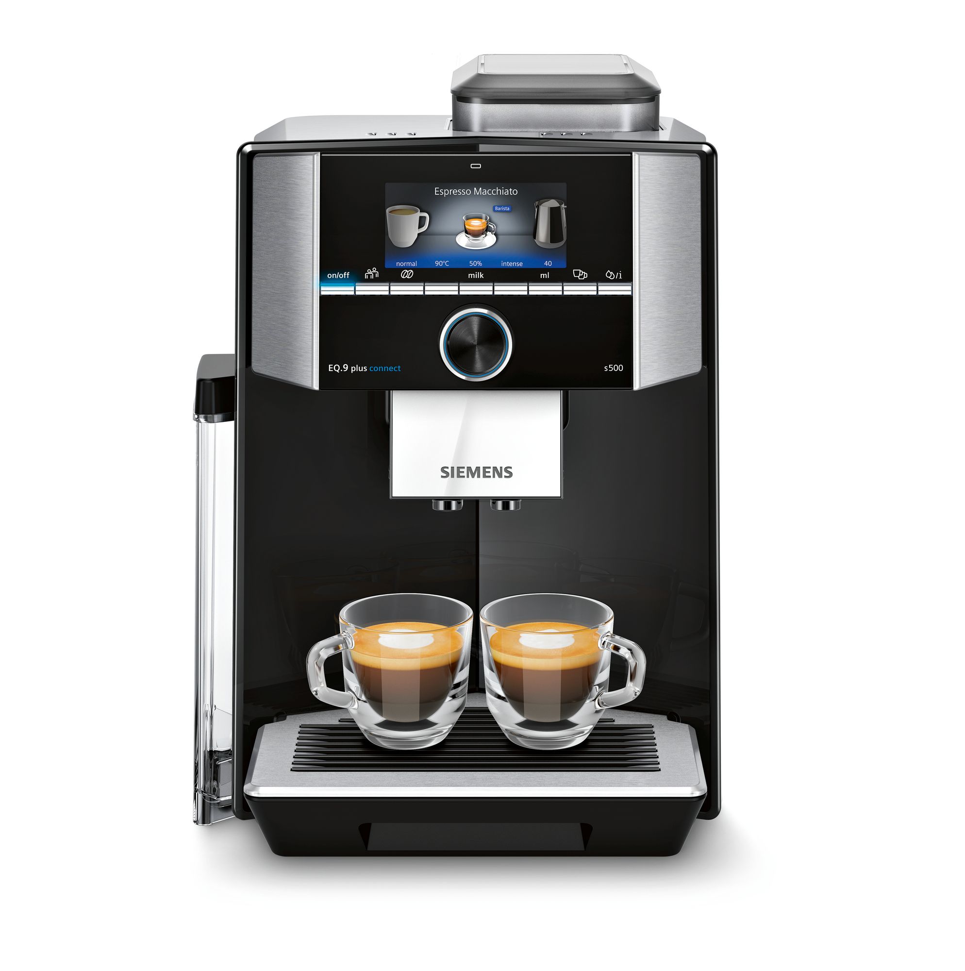 Siemens Eq 9 S500 Plus Connect Extraklasse מכונת קפה אוטומטית סימנס EQ.9 plus connect s500 | מכונות קפה טוחנות