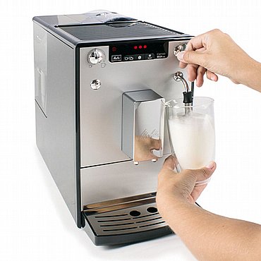 ����� ��� ����� ����� Melitta Solo & Milk Silver 