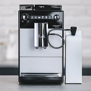 ����� ��� ����� ����� Melitta Solo & Milk Silver 