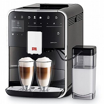 מכונת קפה טוחנת מליטה Melitta Barista T Smart Black שחור מכונת קפה טוחנת מליטה Melitta Barista T Smart Black שחור
