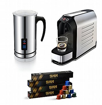 �� Espresso and Milk : ����� ������ Nespresso� Inissia D30 + ����� ��� ����� - CAFFE VERGNANO 1882 ���� ������ ������ ��� + 300 ������� ��������