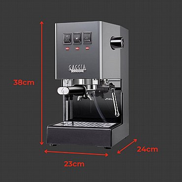 ����� ��� ����� ������ ���� Gaggia Classic Industrial Grey   