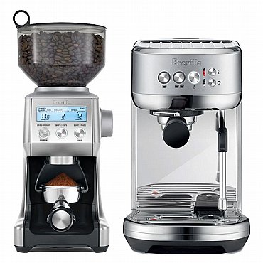 ����� ��� Bambino Plus BES500 + ����� Breville Smart Grinder Pro