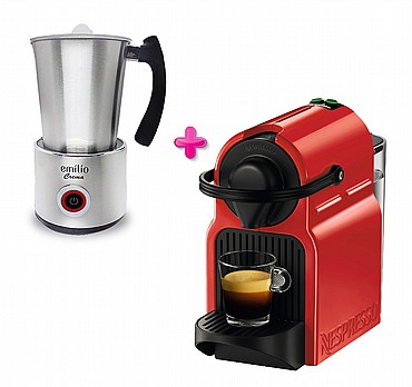 ����� ��� NESPRESSO� Inissia C40 ������ + ����� ��� ����� EMILIO