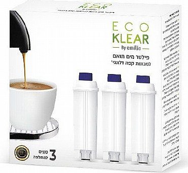 �� 3 ����� ��� ���� Eco Klear - ���� ������� ��� Delonghi