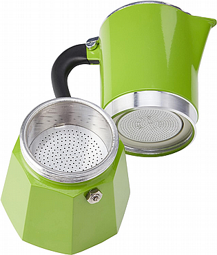 ������ ������  6 ����� ����� BIALETTI RAINBOW 6 CUPS GREEN