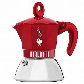 ������ ���� ������ 6 ����� ��������� ���� BIALETTI NEW MOKA INDUCTION RED 6 CUPS ������ ���� ������ 6 ����� ��������� ���� BIALETTI NEW MOKA INDUCTION RED 6 CUPS