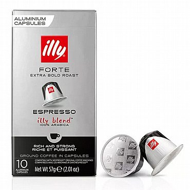 10 ������� ��������� ILLY forte espresso 100% arabica ������ ������ - ���� 10