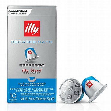 10 ������� ��������� ILLY  Decaffeinato espresso 100% arabica ������ ������