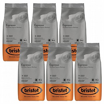 6 ק"ג פולי קפה בריסטוט אספרסו Bristot Espresso 6 ק"ג פולי קפה בריסטוט אספרסו Bristot Espresso