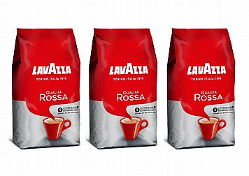 3 �"� ���� ��� Lavazza Qualita Rossa beans