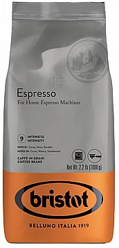 פולי קפה בריסטוט ( 1 ק"ג ) אספרסו Bristot Espresso פולי קפה בריסטוט ( 1 ק"ג ) אספרסו Bristot Espresso