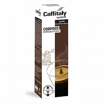 10 קפסולות Ecaffe Caffitaly Corposo 10 קפסולות Ecaffe Caffitaly Corposo