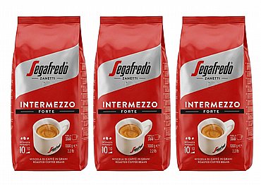 SEGAFREDO INTERMEZZO COFFEE BEANS 3KG