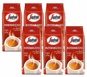 SEGAFREDO INTERMEZZO COFFEE BEANS 6KG