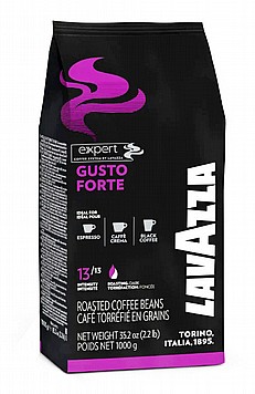 פולי קפה Lavazza coffee beans gusto forte 1kg פולי קפה Lavazza coffee beans gusto forte 1kg