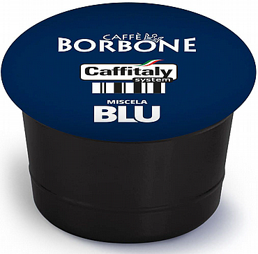 10 ������� ����� Caffitaly ����� ������ CAFFE Borbone miscela Blue ���� 8.5