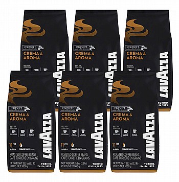 6 ק"ג קפה לוואצה lavazza expert Crema & Aroma 6 ק"ג קפה לוואצה lavazza expert Crema & Aroma