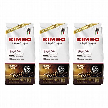 3 ק"ג פולי קפה קימבו פרסטיג' - Caffe Kimbo Prestige 3 ק"ג פולי קפה קימבו פרסטיג' - Caffe Kimbo Prestige