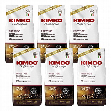 6 �"� ���� ��� ����� ������ - Caffe Kimbo Prestige