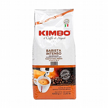 1 ק"ג פולי קפה Kimbo Barista Intenso חוזק 12 1 ק"ג פולי קפה Kimbo Barista Intenso חוזק 12