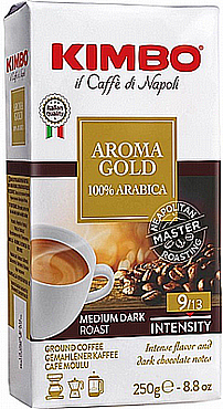 250 ��� ��� ���� ����� Kimbo Aroma Gold 100% Arabica - ���� 9