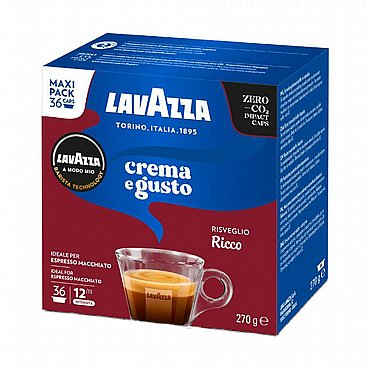 36 ������� ��� LAVAZZA A MODO MIO ������� Crema e Gusto Ricco -  ��� ��� �����