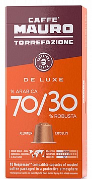 10 ������� ������ ������ Caffe Mauro DE LUXE