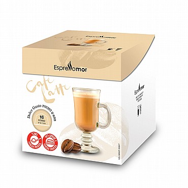  16 �������  ������ ����� �����  Espressomor Caffe Latte Dolce Gusto