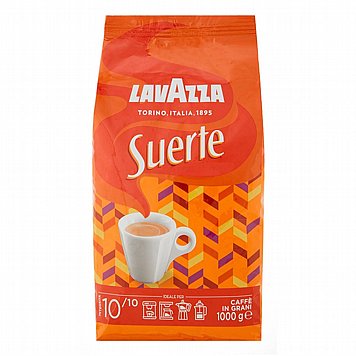 1 ק"ג פולי קפה Lavazza Suerte Prezzo Amico 1 ק"ג פולי קפה Lavazza Suerte Prezzo Amico