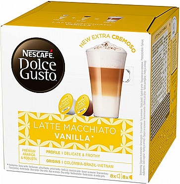 16 ������� ����� ����� ���� ������ ����� LATTE MACCHIATO VANILLA