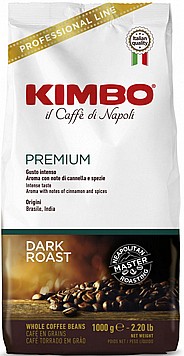1 ק"ג פולי קפה קימבו פרימיום KIMBO PREMIUM 1 ק"ג פולי קפה קימבו פרימיום KIMBO PREMIUM