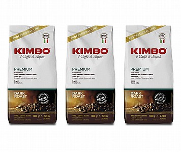 3 ק"ג פולי קפה קימבו פרימיום KIMBO PREMIUM 3 ק"ג פולי קפה קימבו פרימיום KIMBO PREMIUM