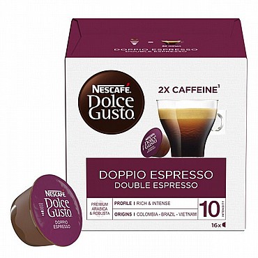 16 ������� �DOLCE GUSTO NESCAFÉ  Doppio Espresso ���� 10