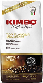 1 ק" ג קימבו טופ פלייבר 100% ערביקה KIMBO TOP FLAVOUR 1 ק" ג קימבו טופ פלייבר 100% ערביקה KIMBO TOP FLAVOUR