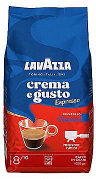1 �"� Lavazza Espresso Crema e Gusto Classico Beans