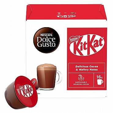 16 ������� DOLCE GUSTO NESCAF? � KitKat Hot Chocolate