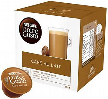 16 �������  DOLCE GUSTO NESCAF?�   CAFE AU LAIT  ��� ���� ���� 6