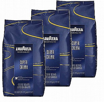 ��� ������ ���� ���� 3 �"� - Lavazza Super Crema Beans