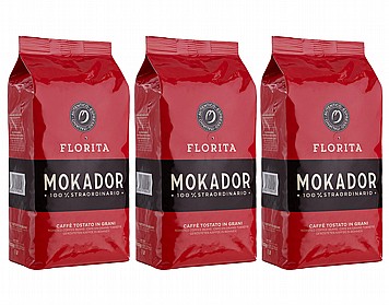 3 ק"ג פולי קפה MOKADOR FLORITA 3 ק"ג פולי קפה MOKADOR FLORITA