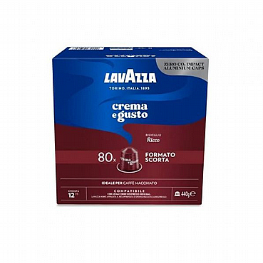 80 ������� ��������� lavazza Crema e Gusto Ricco ���� 12
