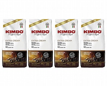 4 ק"ג פולי קפה קימבו אקסטרה קרם Kimbo Extra Cream 4 ק"ג פולי קפה קימבו אקסטרה קרם Kimbo Extra Cream