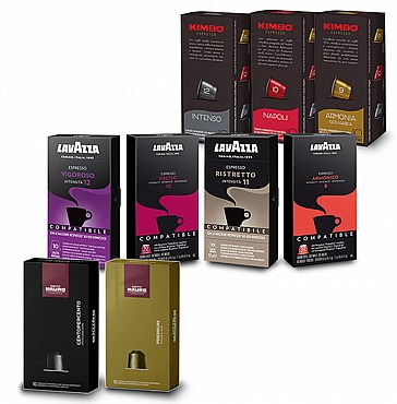  300 ������� ������ ������, ������ �-3 ������� ��������: Mauro, Lavazza, Kimbo